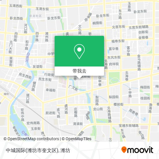 中城国际(潍坊市奎文区)地图