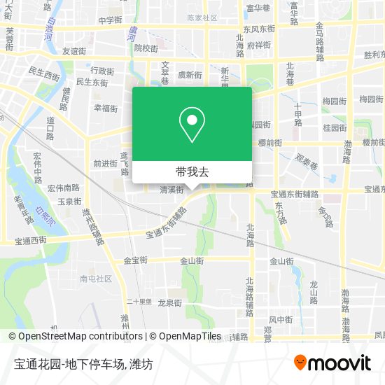 宝通花园-地下停车场地图