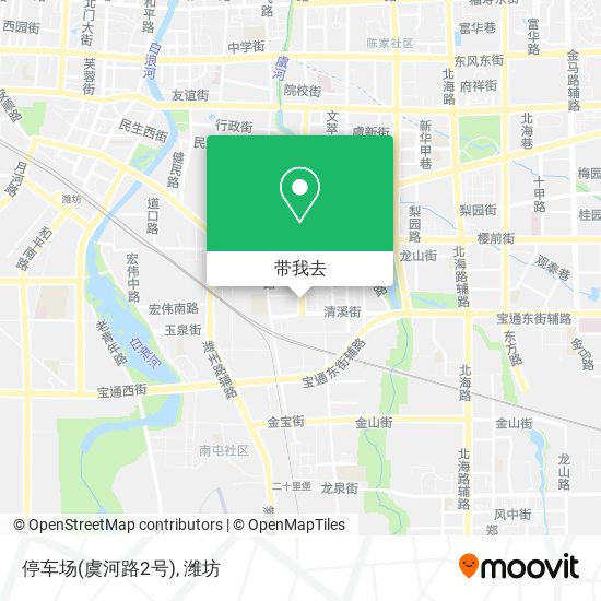 停车场(虞河路2号)地图