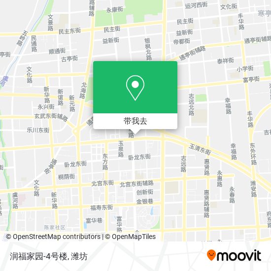 润福家园-4号楼地图