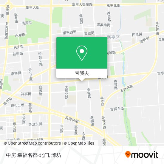 中房·幸福名都-北门地图