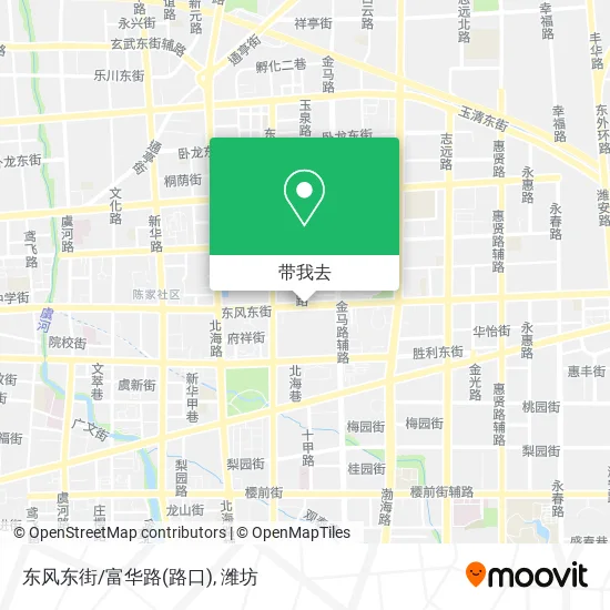 东风东街/富华路(路口)地图