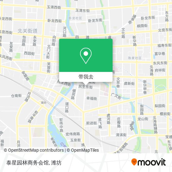泰星园林商务会馆地图