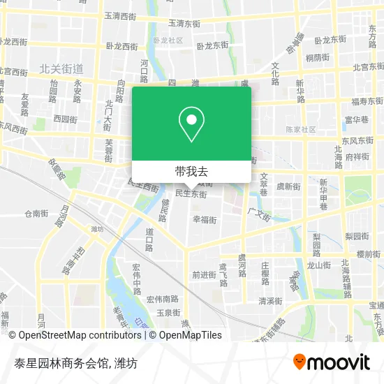 泰星园林商务会馆地图