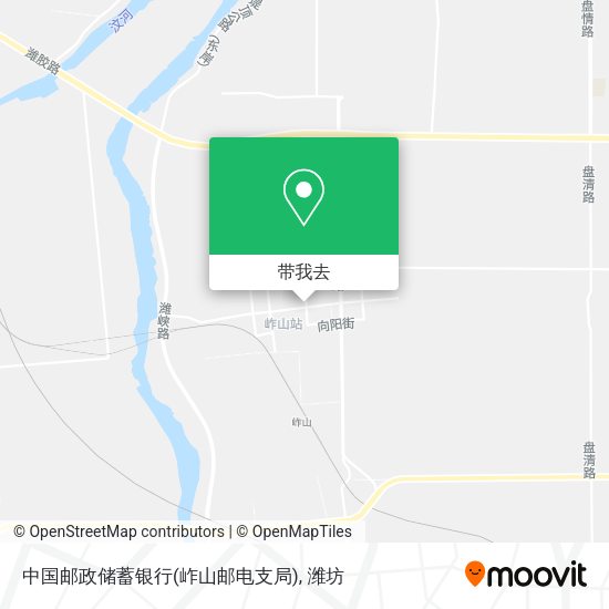 中国邮政储蓄银行(岞山邮电支局)地图