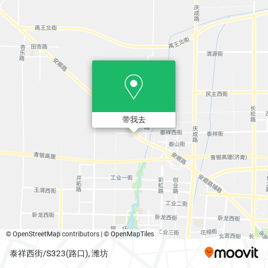 泰祥西街/S323(路口)地图