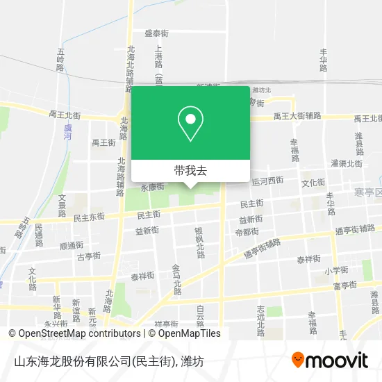 山东海龙股份有限公司(民主街)地图