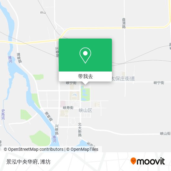 景泓中央华府地图