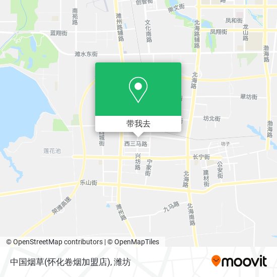 中国烟草(怀化卷烟加盟店)地图