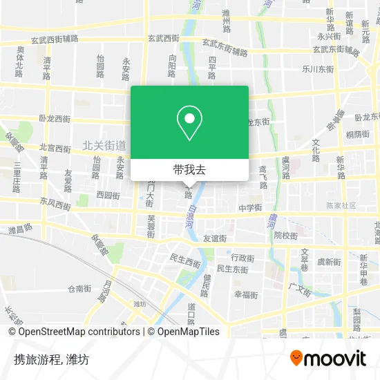 携旅游程地图