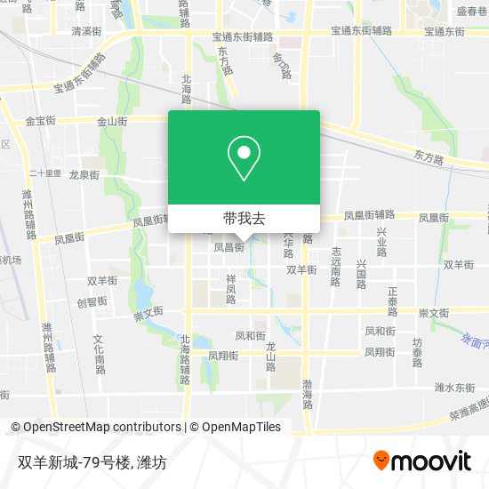 双羊新城-79号楼地图