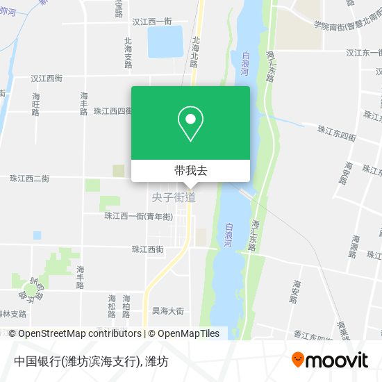 中国银行(潍坊滨海支行)地图