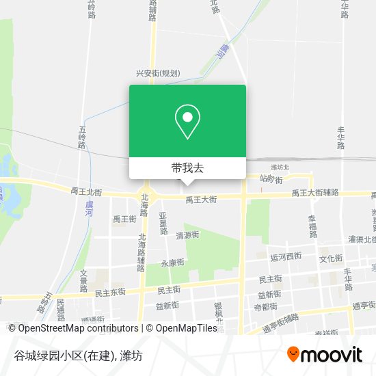 谷城绿园小区(在建)地图