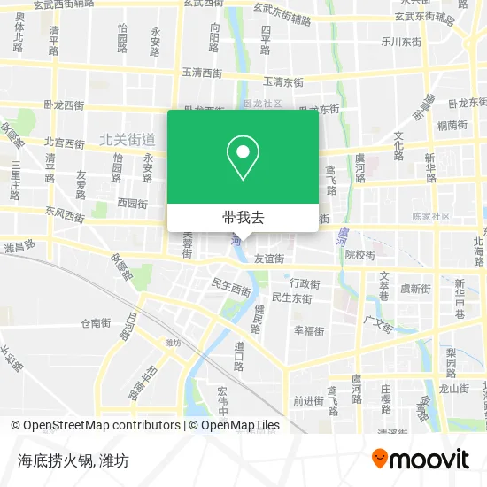 海底捞火锅地图