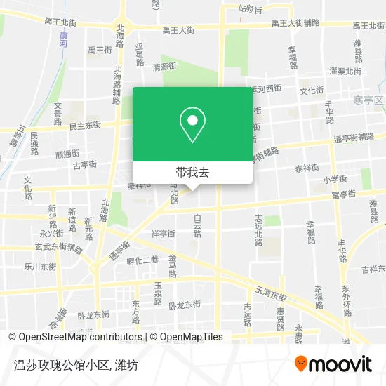 温莎玫瑰公馆小区地图