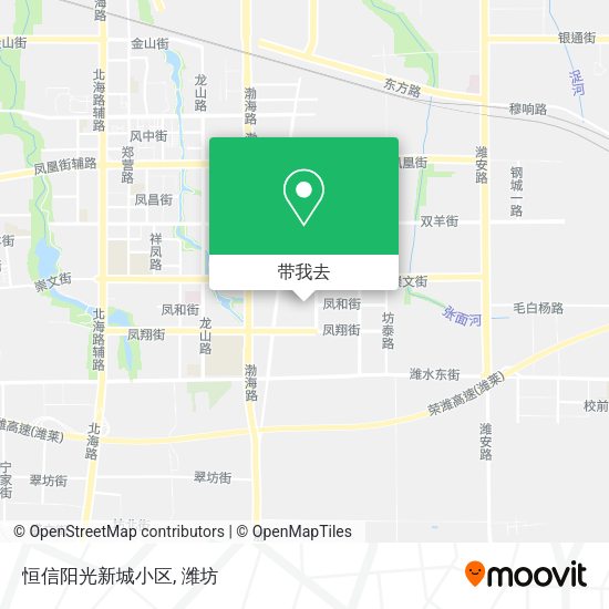 恒信阳光新城小区地图