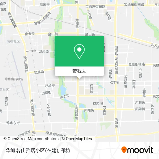 华通名仕雅居小区(在建)地图