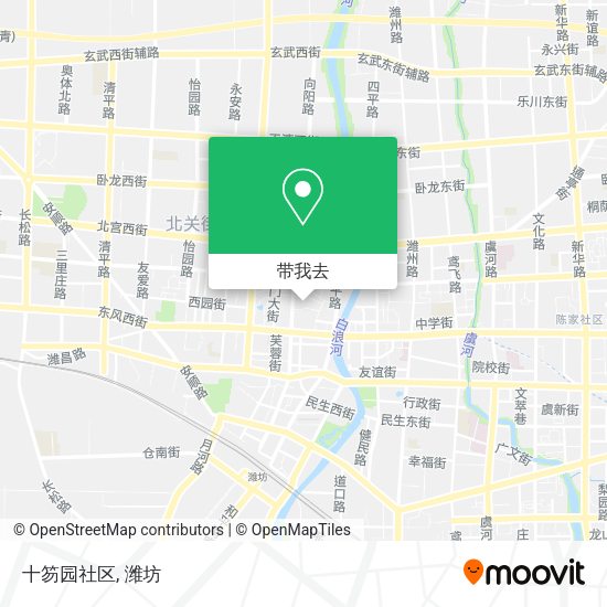 十笏园社区地图