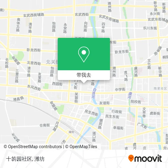 十笏园社区地图