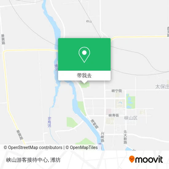 峡山游客接待中心地图