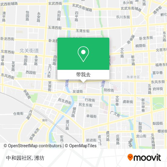 中和园社区地图