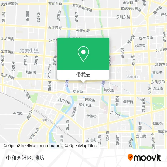 中和园社区地图