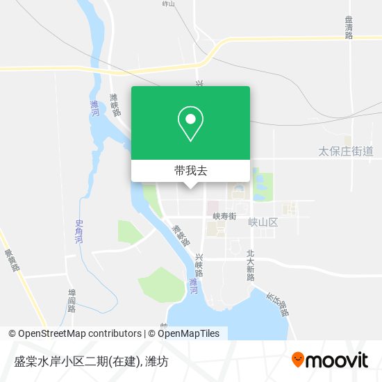 盛棠水岸小区二期(在建)地图
