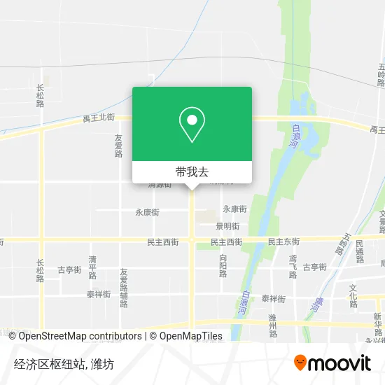经济区枢纽站地图
