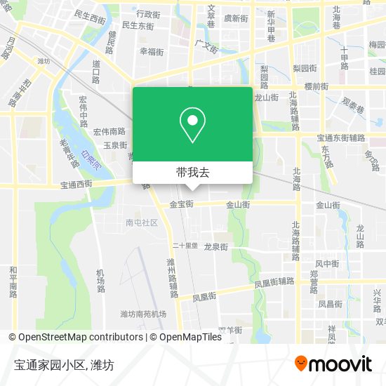 宝通家园小区地图
