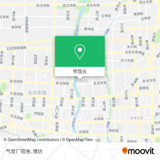 气管厂宿舍地图
