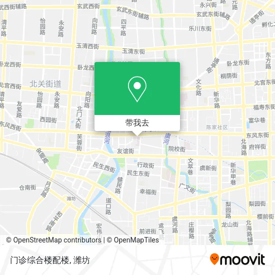 门诊综合楼配楼地图