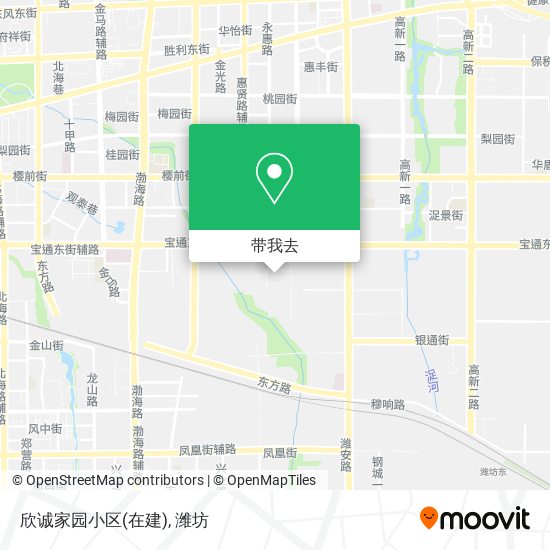 欣诚家园小区(在建)地图