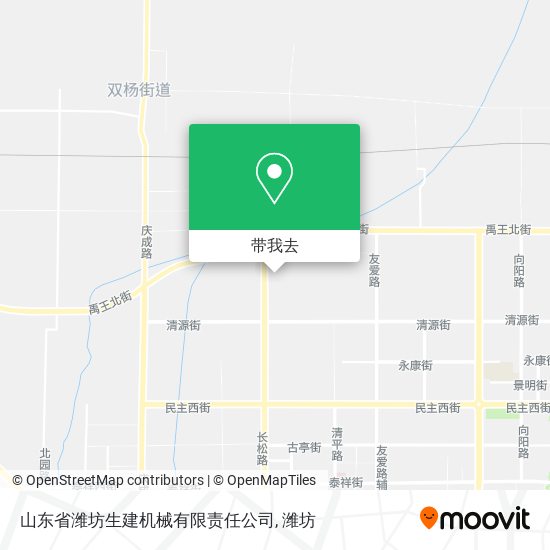 山东省潍坊生建机械有限责任公司地图