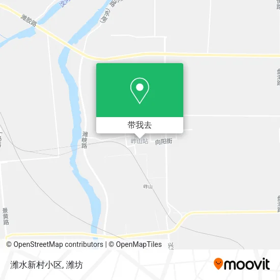 潍水新村小区地图