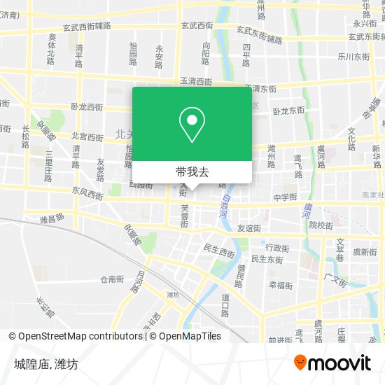 城隍庙地图