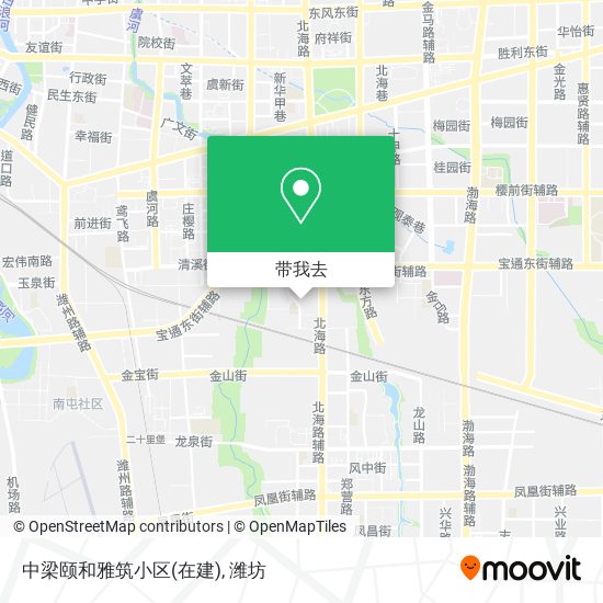 中梁颐和雅筑小区(在建)地图