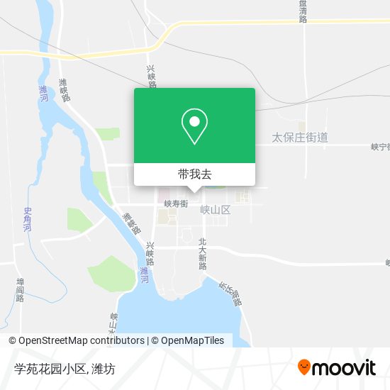 学苑花园小区地图