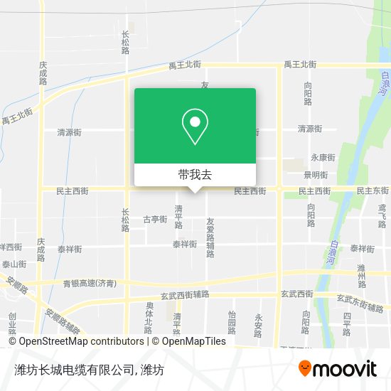 潍坊长城电缆有限公司地图