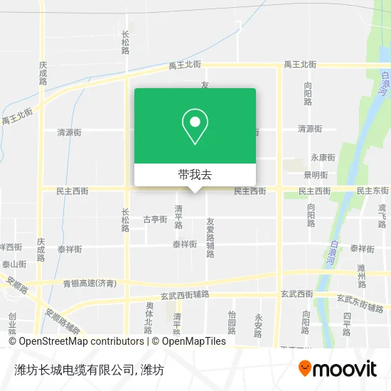 潍坊长城电缆有限公司地图