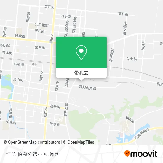 恒信·伯爵公馆小区地图