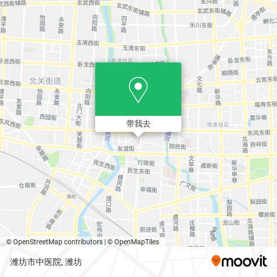 潍坊市中医院地图