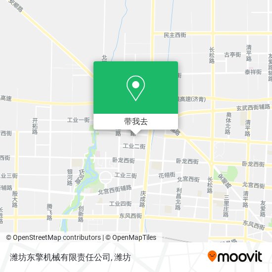 潍坊东擎机械有限责任公司地图