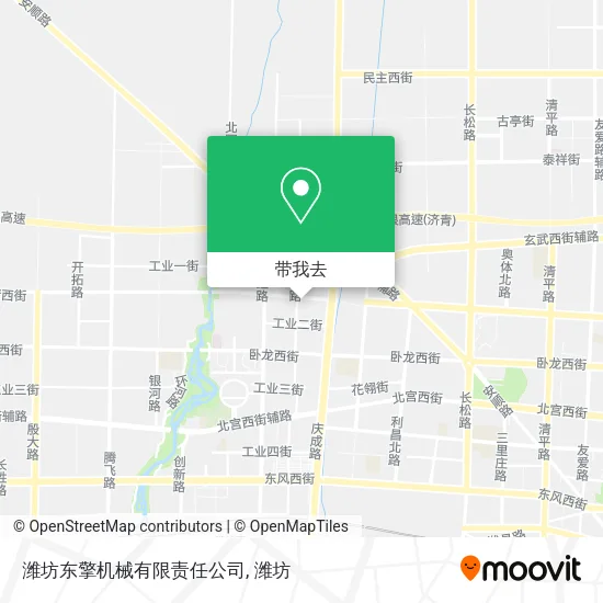 潍坊东擎机械有限责任公司地图