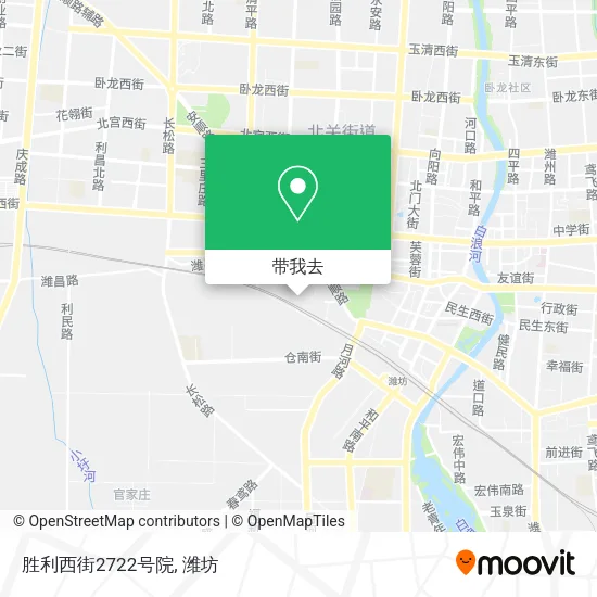 胜利西街2722号院地图