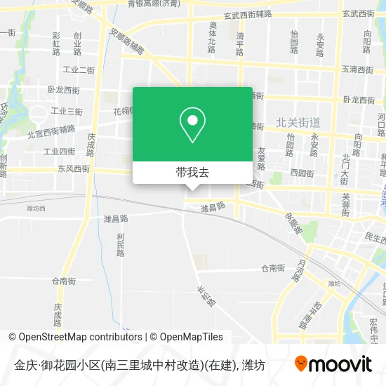 金庆·御花园小区(南三里城中村改造)(在建)地图
