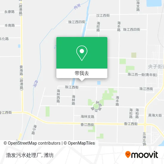 渤发污水处理厂地图