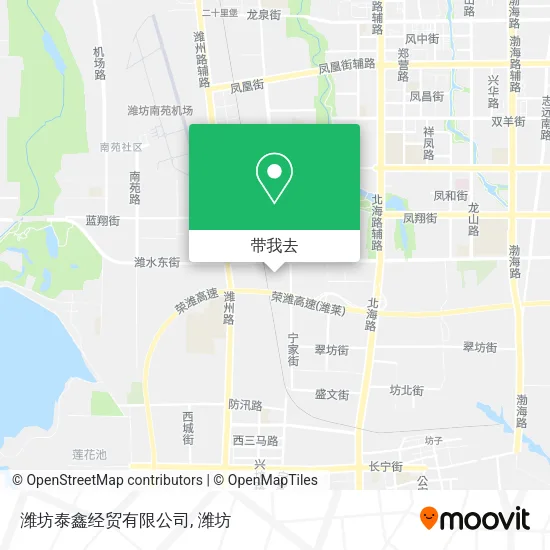 潍坊泰鑫经贸有限公司地图