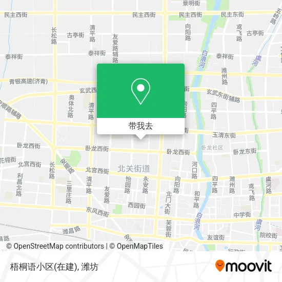 梧桐语小区(在建)地图