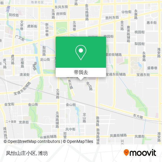 凤怡山庄小区地图