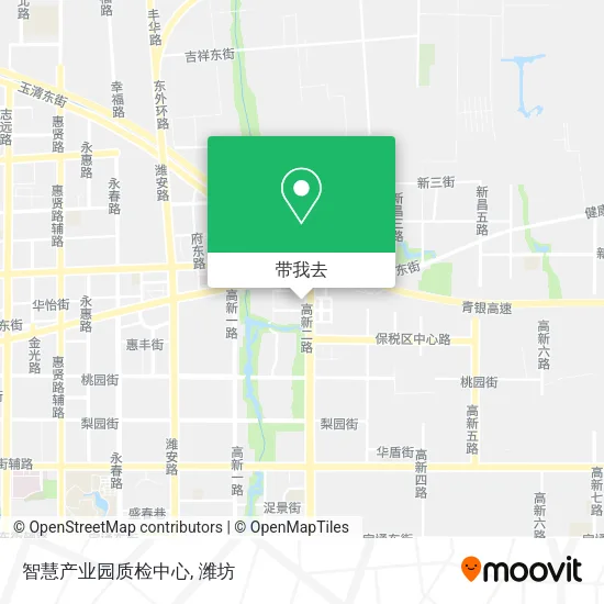 智慧产业园质检中心地图